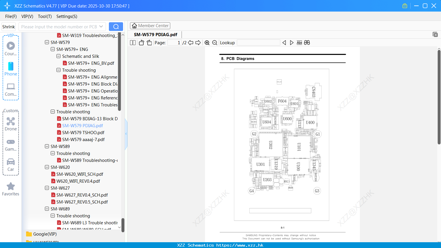 Samsung SM-W579 PDIAG